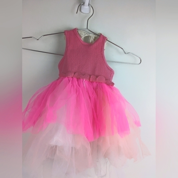🎀✨baby girl adorable pink tutu party dress - Picture 5 of 7